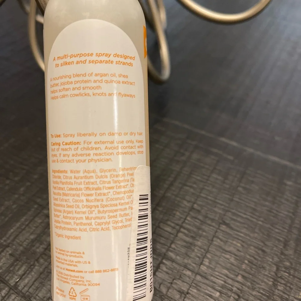 The Honest Company Conditioning Detangler, Leave-in Conditioner 4 oz NWT